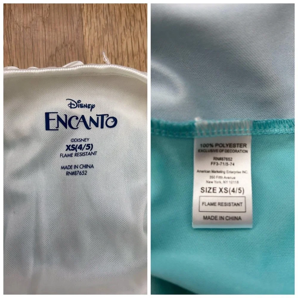 Disney Encanto Girls' Nightgown Costume Pajama - Picture 9 of 13